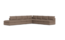 Load image into Gallery viewer, Ciello XL - Sectional - Mocha - High Angled