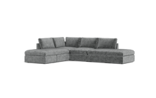 Load image into Gallery viewer, Ciello XL - Sectional - Basalt - High Angled