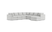 Load image into Gallery viewer, Ciello - Sectional - Limestone - High Angled