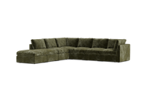 Load image into Gallery viewer, Ciello - Sectional - Sage - High Angled