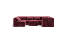 Load image into Gallery viewer, Atmosphere Sleeper Sofa & Sectional - Rounded Backrest - Bordeaux