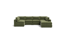 Load image into Gallery viewer, Ciello XL - Sectional - Cypress Green - Regular Backrest
