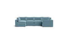 Load image into Gallery viewer, Ciello XL - Sectional - Aqua - Regular Backrest
