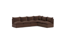 Load image into Gallery viewer, Gaia - Sectional - Chocolate