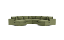 Load image into Gallery viewer, Ciello XL - Sectional - Cypress Green - Regular Backrest
