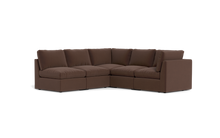 Load image into Gallery viewer, Ciello XL - Sectional - Chocolate - High Angled