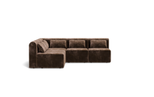 Load image into Gallery viewer, Atmosphere - Sectional - Rounded Backrest - Espresso