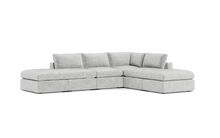 Load image into Gallery viewer, Ciello XL - Sectional - Limestone - Regular Backrest