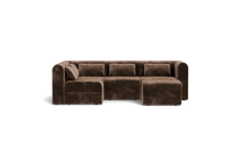 Load image into Gallery viewer, Atmosphere Sleeper Sofa & Sectional - Rounded Backrest - Espresso