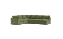 Load image into Gallery viewer, Ciello - Sectional - Cypress Green - High Angled