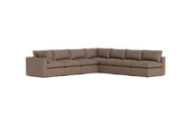 Load image into Gallery viewer, Ciello XL - Sectional - Mocha - Regular Backrest