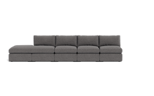 Load image into Gallery viewer, Ciello - Sofa - Storm Grey - Regular Backrest