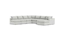 Load image into Gallery viewer, Ciello XL - Sectional - Limestone - Regular Backrest