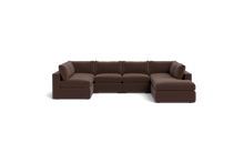 Load image into Gallery viewer, Ciello - Sectional - Chocolate - Regular Backrest
