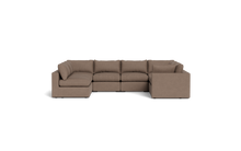 Load image into Gallery viewer, Ciello XL - Sectional - Mocha - Regular Backrest