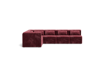 Load image into Gallery viewer, Atmosphere Sleeper Sofa & Sectional - Rounded Backrest - Bordeaux