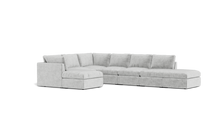 Load image into Gallery viewer, Ciello - Sectional - Limestone - High Angled