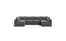Load image into Gallery viewer, Ciello XL - Sectional - Basalt - Regular Backrest