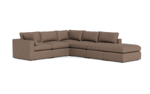 Load image into Gallery viewer, Ciello XL - Sectional - Mocha - Regular Backrest