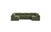 Load image into Gallery viewer, Ciello XL - Sectional - Cypress Green - Regular Backrest