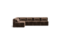 Load image into Gallery viewer, Atmosphere Storage - Sectional - Rounded Backrest - Espresso