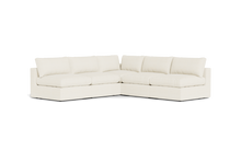 Load image into Gallery viewer, Ciello XL - Sectional - Snowdrift - Regular Backrest