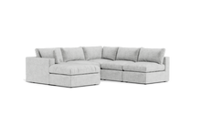 Load image into Gallery viewer, Ciello XL - Sectional - Limestone - Regular Backrest