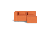 Load image into Gallery viewer, Atmosphere Sleeper Sofa & Sectional - Rounded Backrest - Tangerine