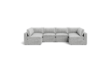 Load image into Gallery viewer, Ciello XL - Sectional - Limestone - Regular Backrest