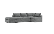 Load image into Gallery viewer, Ciello XL - Sectional - Basalt - Regular Backrest