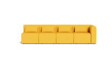 Load image into Gallery viewer, Atmosphere Sleeper Sofa & Sectional - Rounded Backrest - Lemon Zest