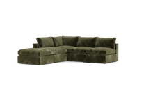 Load image into Gallery viewer, Ciello XL - Sectional - Sage - Regular Backrest