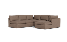 Load image into Gallery viewer, Ciello XL - Sectional - Mocha - High Angled
