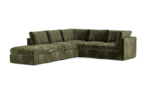 Load image into Gallery viewer, Ciello XL - Sectional - Sage - High Angled