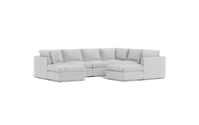 Load image into Gallery viewer, Ciello - Sectional - Limestone - High Angled