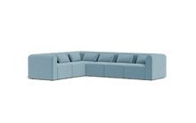 Load image into Gallery viewer, Atmosphere - Sectional - Rounded Backrest - Aqua