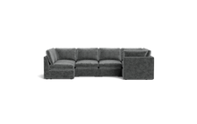 Load image into Gallery viewer, Ciello - Sectional - Basalt - High Angled
