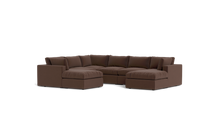 Load image into Gallery viewer, Ciello - Sectional - Chocolate - Regular Backrest