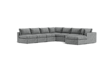 Load image into Gallery viewer, Ciello XL - Sectional - Basalt - Regular Backrest