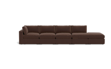 Load image into Gallery viewer, Ciello - Sofa - Chocolate - Regular Backrest