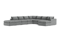 Load image into Gallery viewer, Ciello XL - Sectional - Basalt - Regular Backrest