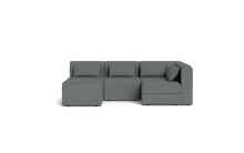 Load image into Gallery viewer, Atmosphere Sleeper Sofa & Sectional - Rounded Backrest - Nightfall