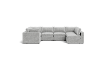 Load image into Gallery viewer, Ciello XL - Sectional - Limestone - Regular Backrest