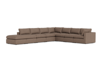 Load image into Gallery viewer, Ciello XL - Sectional - Mocha - Regular Backrest