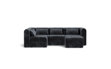 Load image into Gallery viewer, Atmosphere Sleeper Sofa & Sectional - Rounded Backrest - Carbon
