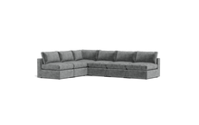 Load image into Gallery viewer, Ciello XL - Sectional - Basalt - Regular Backrest