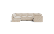 Load image into Gallery viewer, Ciello - Sectional - Sesame - High Angled