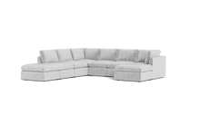 Load image into Gallery viewer, Ciello - Sectional - Limestone - High Angled