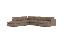 Load image into Gallery viewer, Ciello XL - Sectional - Mocha - High Angled