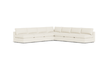 Load image into Gallery viewer, Ciello XL - Sectional - Snowdrift - Regular Backrest